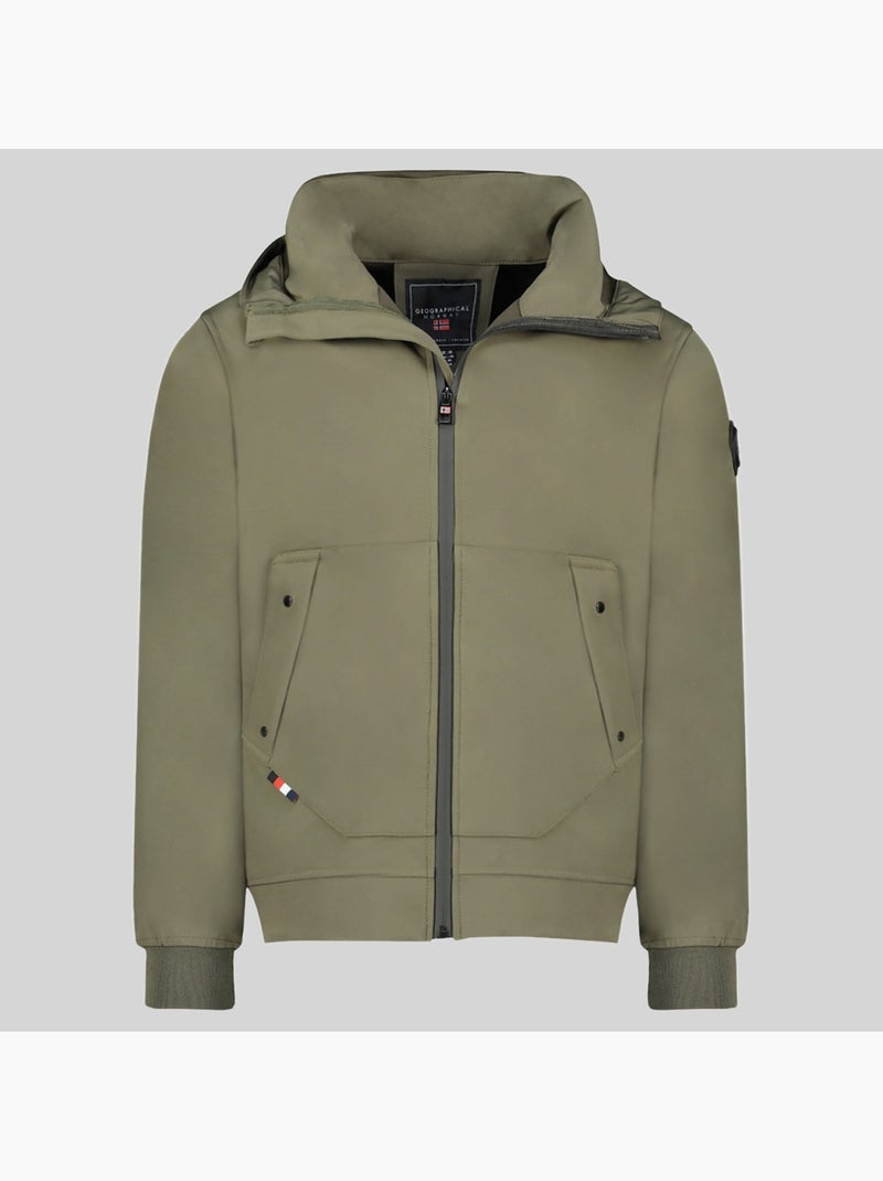 Blusão com capuz abralo – geographical norway Cáqui - Kiabi