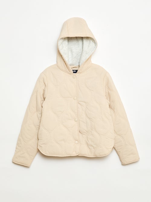 Blusão com capuz acolchoado - Kiabi