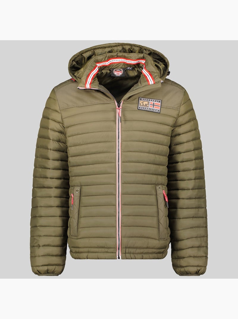 Blusão com capuz adalmo – geographical norway Cáqui - Kiabi
