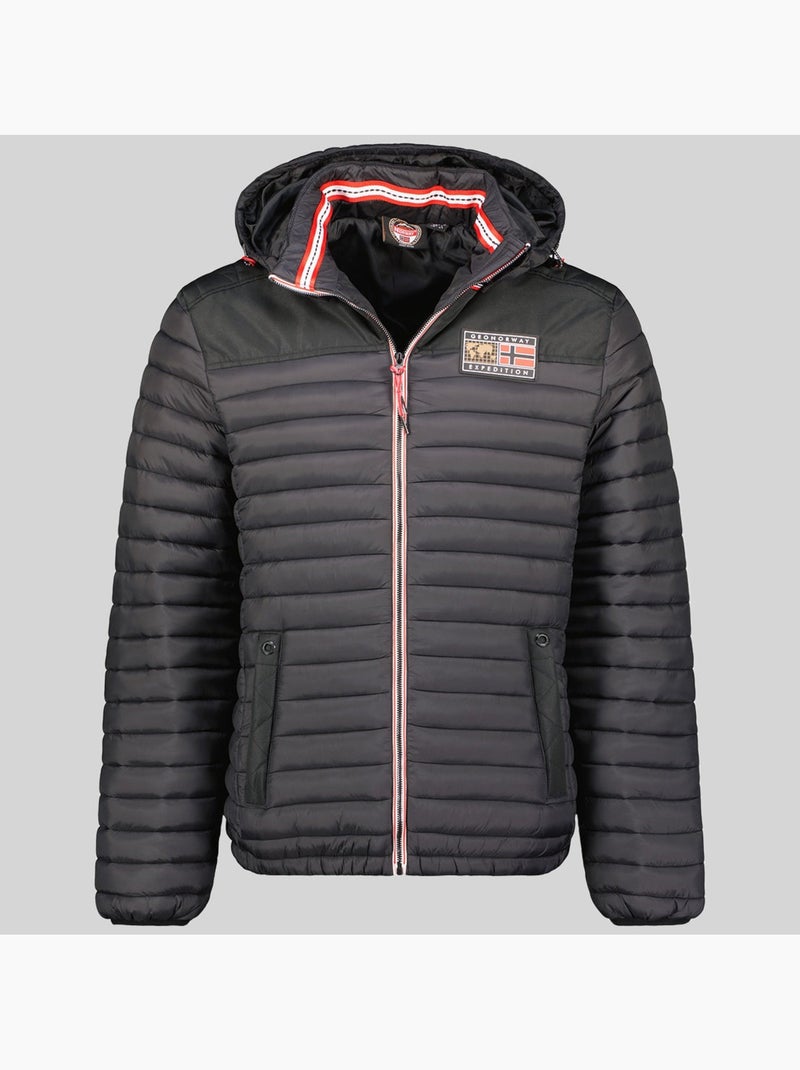 Blusão com capuz adalmo – geographical norway Preto - Kiabi