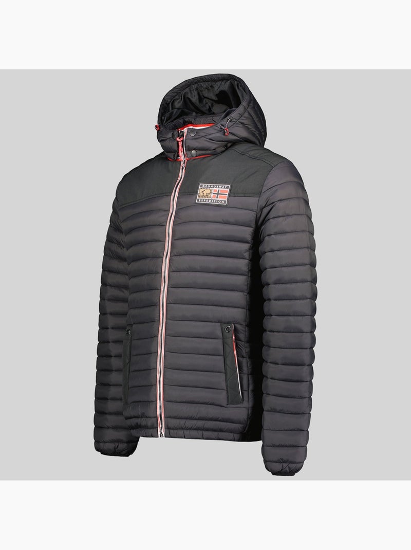 Blusão com capuz adalmo – geographical norway Preto - Kiabi