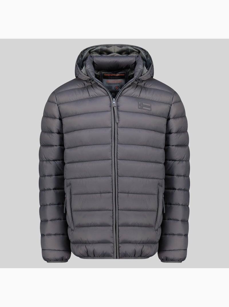 Blusão com capuz amichoko hood – geographical norway Cinza escuro - Kiabi