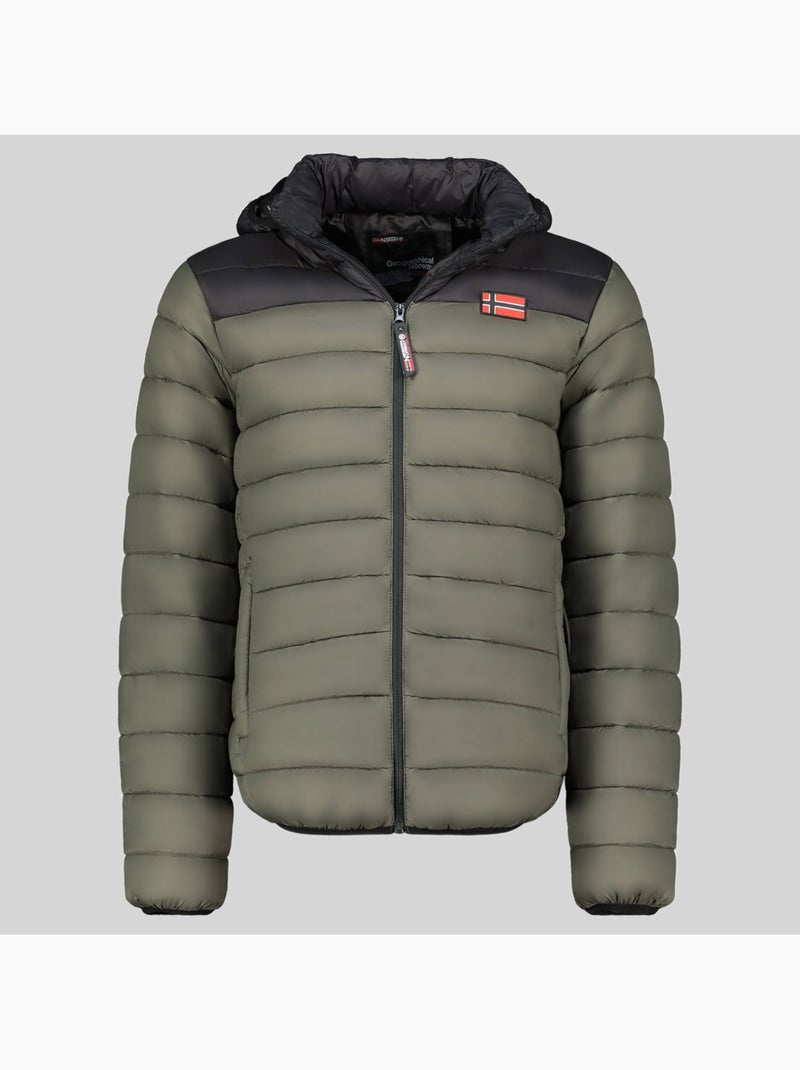 Blusão com capuz amigoclerc hood – geographical norway Cáqui - Kiabi