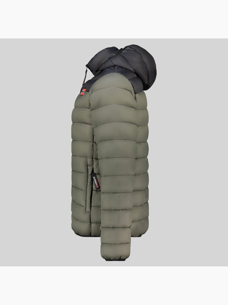 Blusão com capuz amigoclerc hood – geographical norway Cáqui - Kiabi