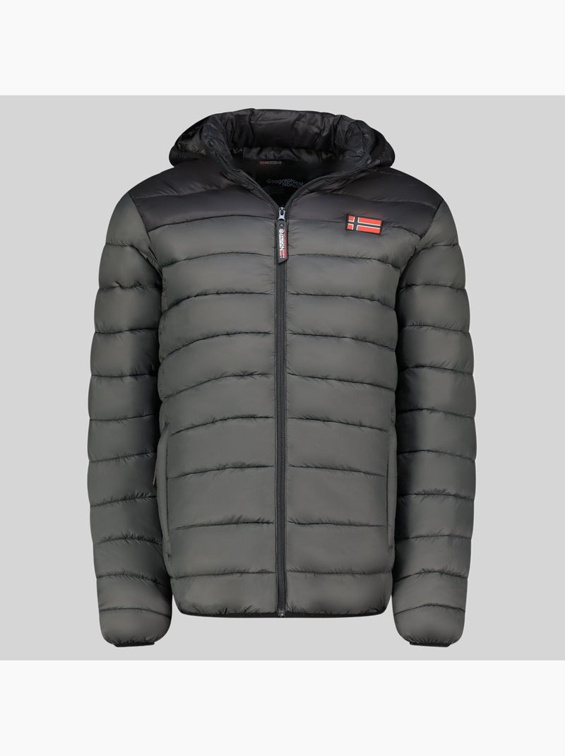 Blusão com capuz amigoclerc hood – geographical norway Cinza escuro - Kiabi