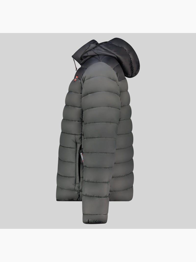 Blusão com capuz amigoclerc hood – geographical norway Cinza escuro - Kiabi