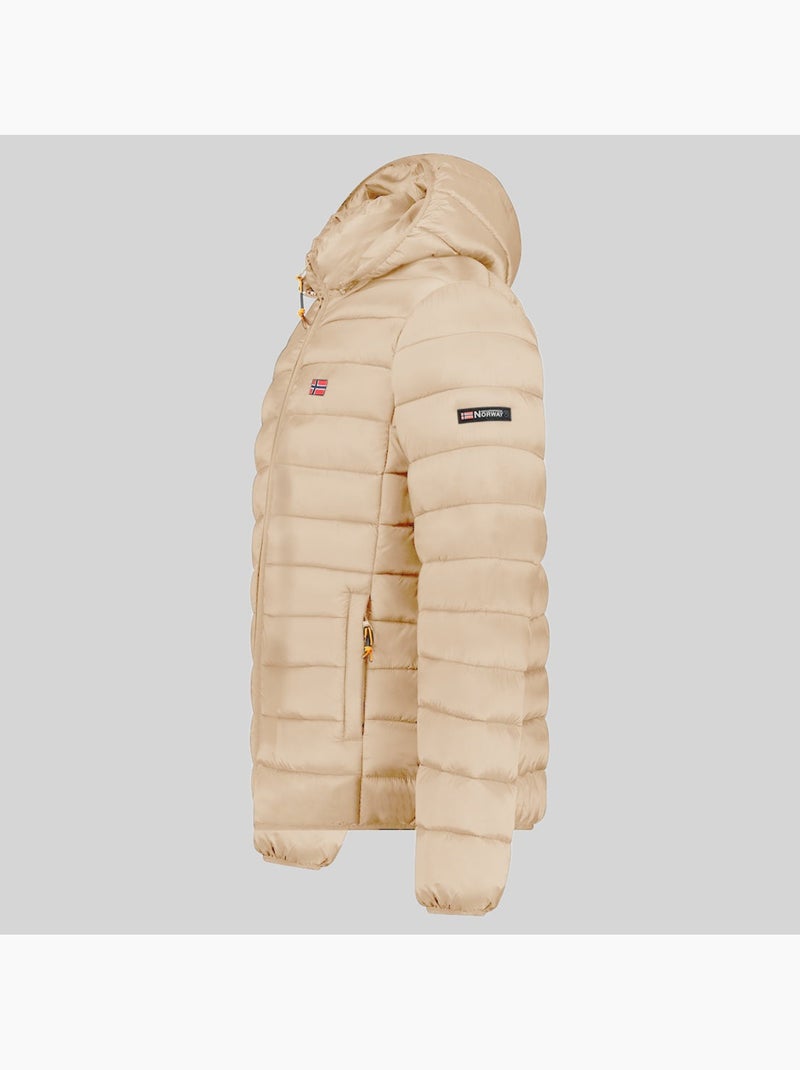 Blusão com capuz amigolor hood – geographical norway Bege - Kiabi