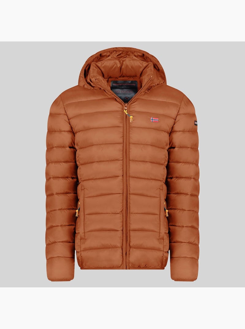 Blusão com capuz amigolor hood – geographical norway Camelo - Kiabi