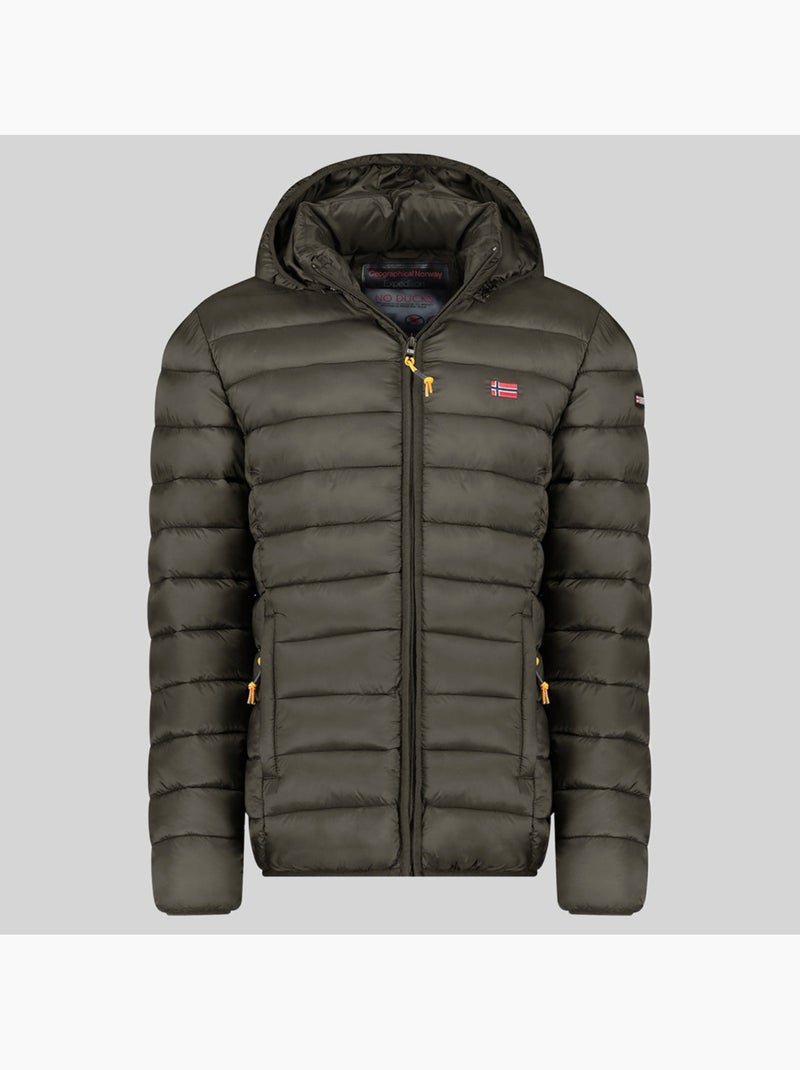 Blusão com capuz amigolor hood – geographical norway Cáqui - Kiabi