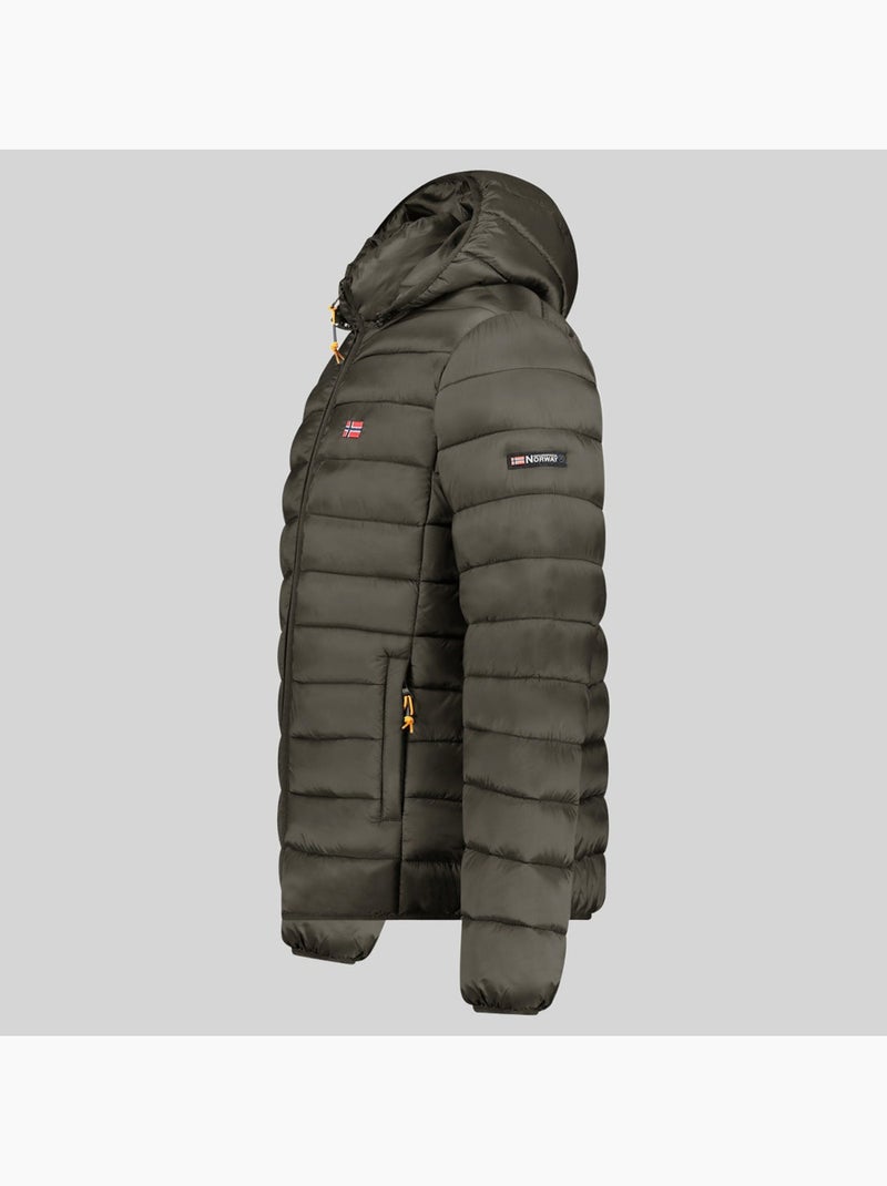 Blusão com capuz amigolor hood – geographical norway Cáqui - Kiabi