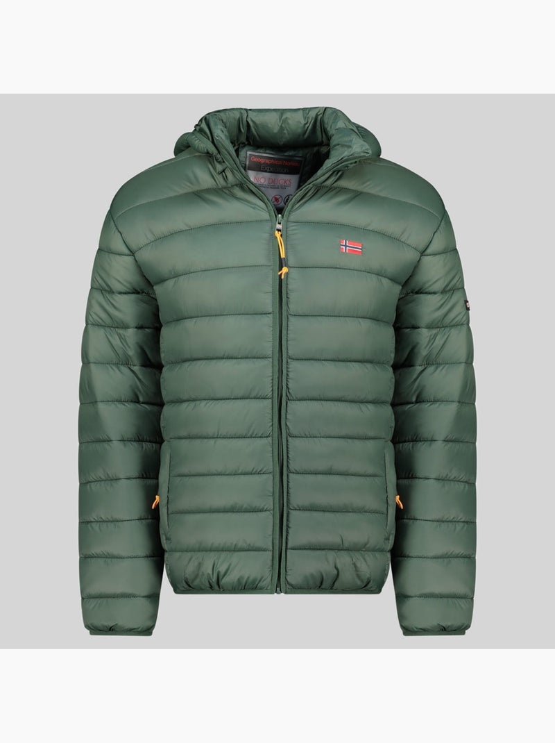 Blusão com capuz amigolor hood – geographical norway Verde escuro - Kiabi