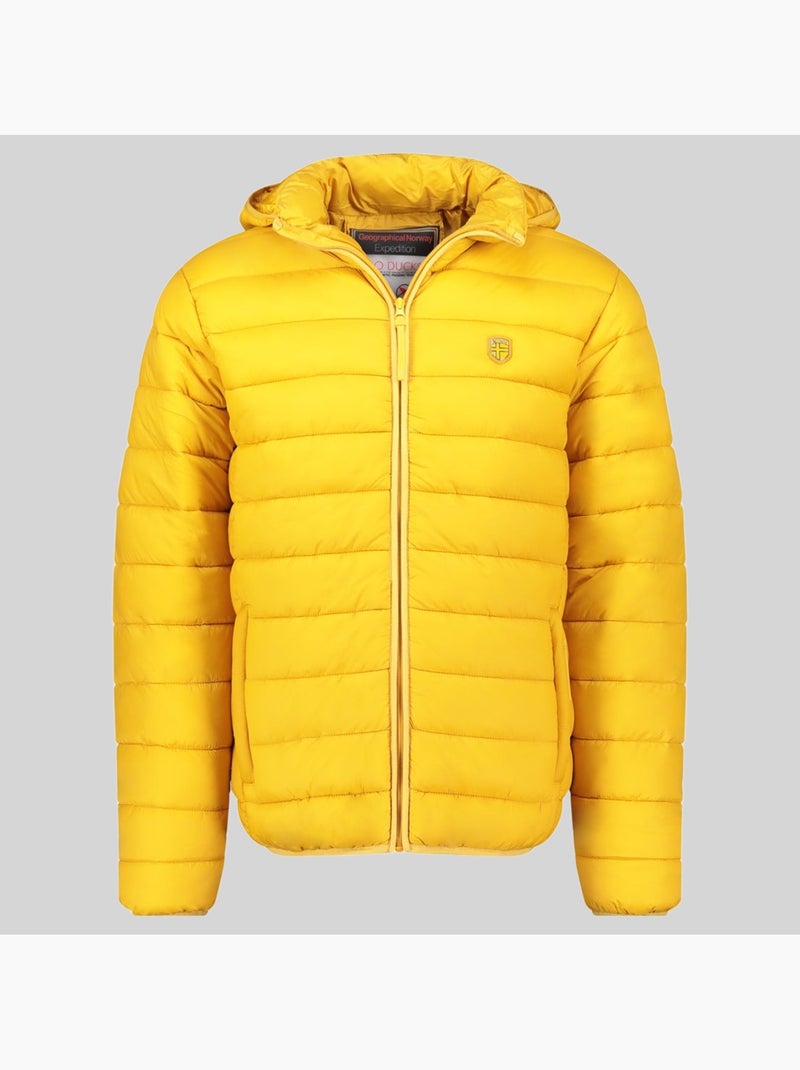 Blusão com capuz amigotal hood – geographical norway Mostarda - Kiabi