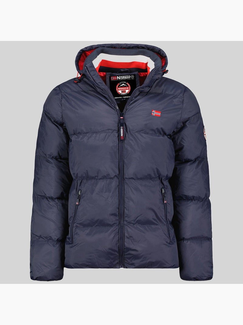 Blusão com capuz ancelo – geographical norway Azul-marinho - Kiabi