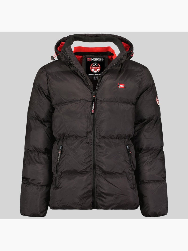 Blusão com capuz ancelo – geographical norway Preto - Kiabi