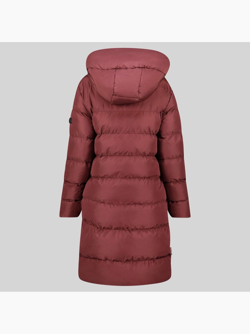 Blusão com capuz april – geographical norway Bordô - Kiabi