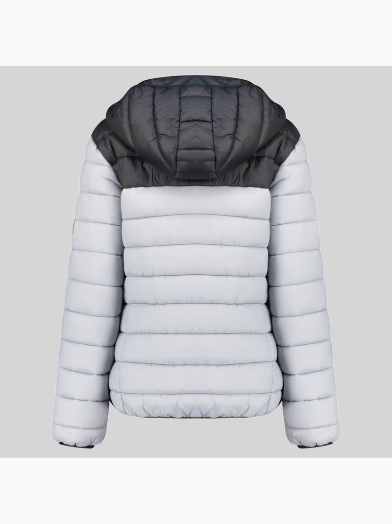 Blusão com capuz atikoclerc hood – geographical norway Cinza claro - Kiabi