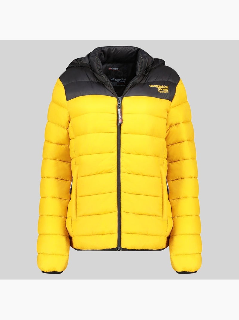 Blusão com capuz atikoclerc hood – geographical norway Mostarda - Kiabi