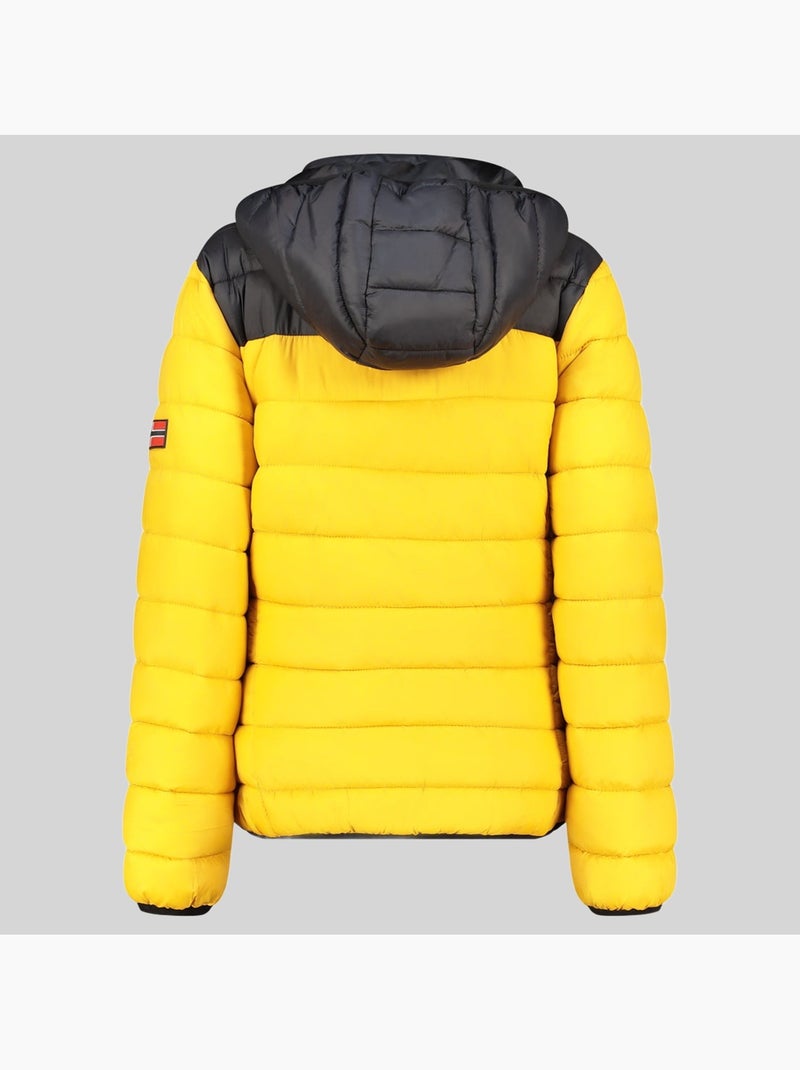 Blusão com capuz atikoclerc hood – geographical norway Mostarda - Kiabi