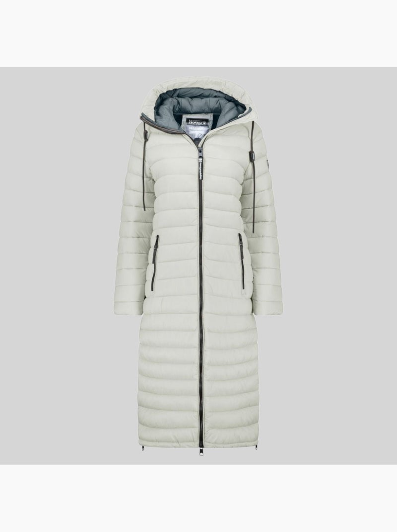 Blusão com capuz azule long – geographical norway Azul claro - Kiabi
