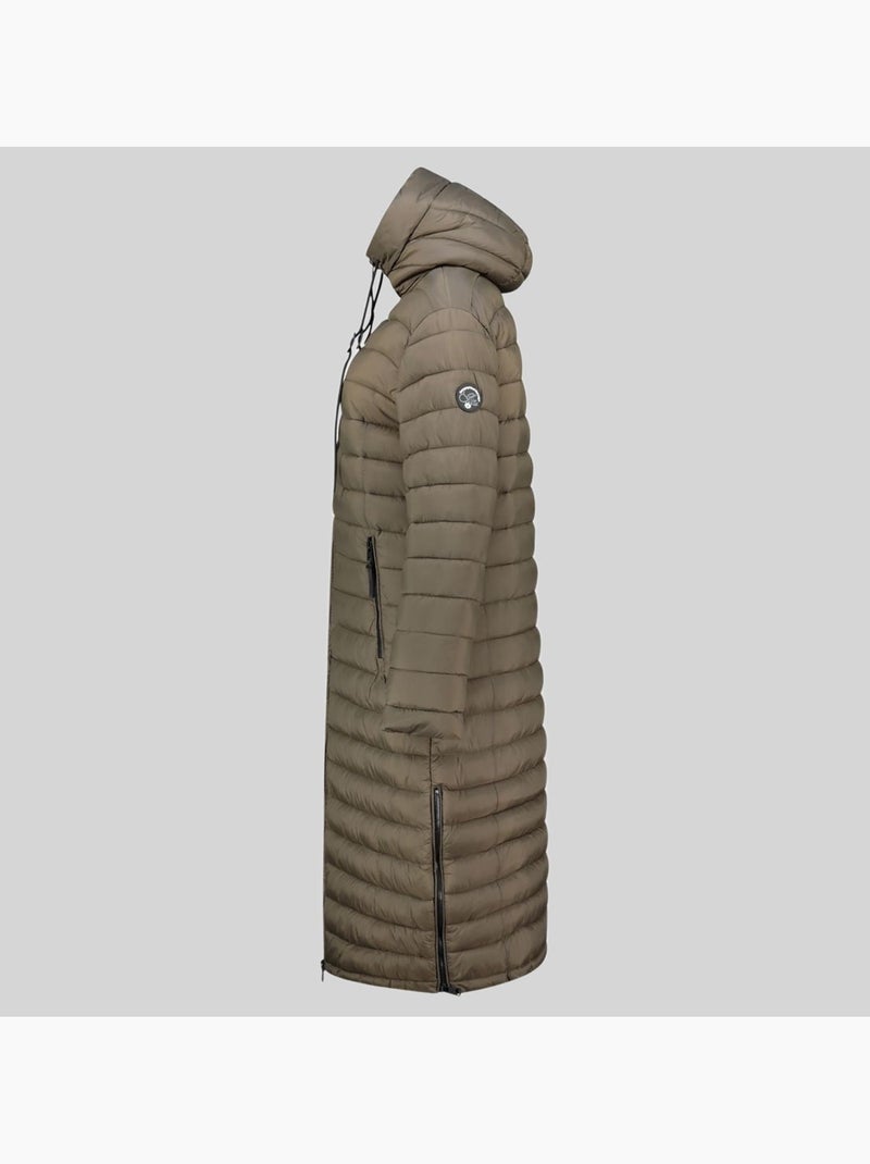 Blusão com capuz azule long – geographical norway Cáqui - Kiabi