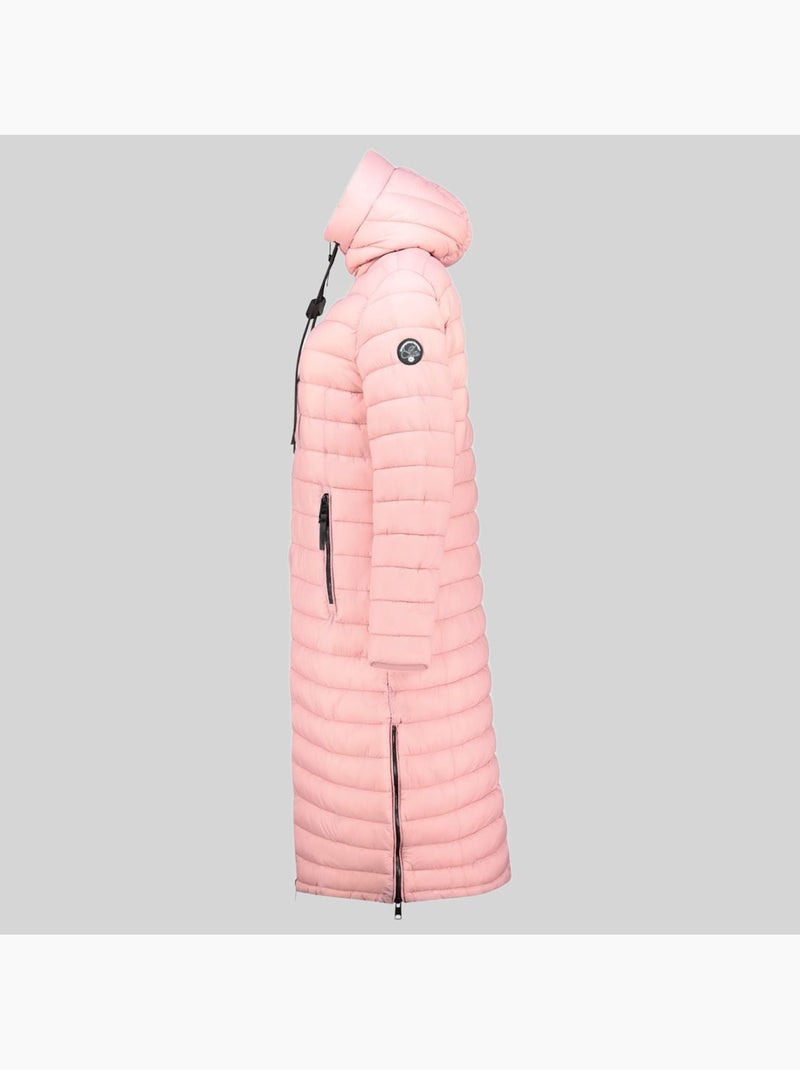 Blusão com capuz azule long – geographical norway Rosa velho - Kiabi