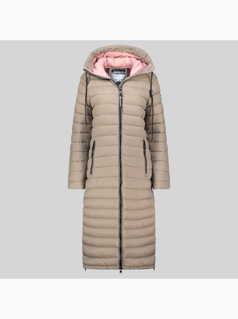 Blusão com capuz azule long – geographical norway Toupe - Kiabi