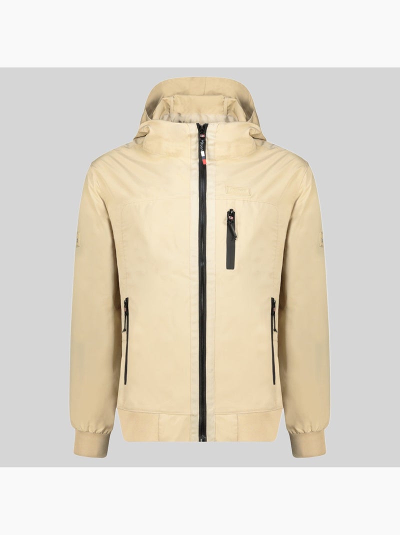 Blusão com capuz bagamon – geographical norway Bege - Kiabi