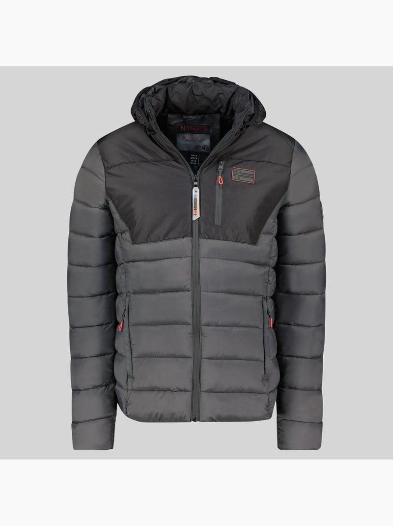 Blusão com capuz batilo – geographical norway Cinza escuro - Kiabi