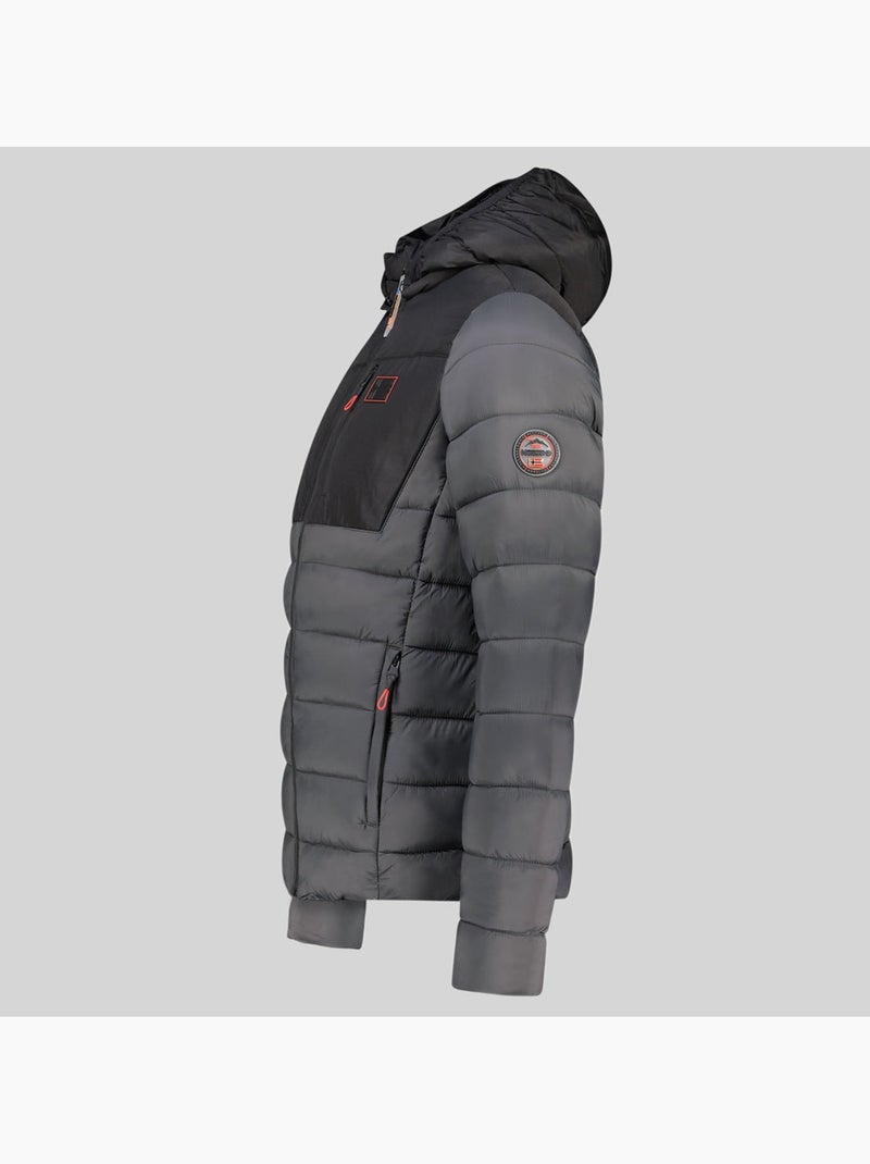 Blusão com capuz batilo – geographical norway Cinza escuro - Kiabi