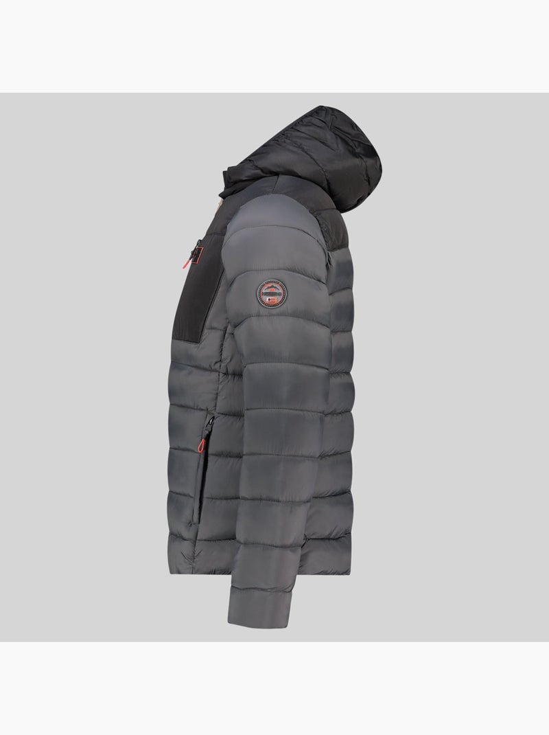 Blusão com capuz batilo – geographical norway Cinza escuro - Kiabi