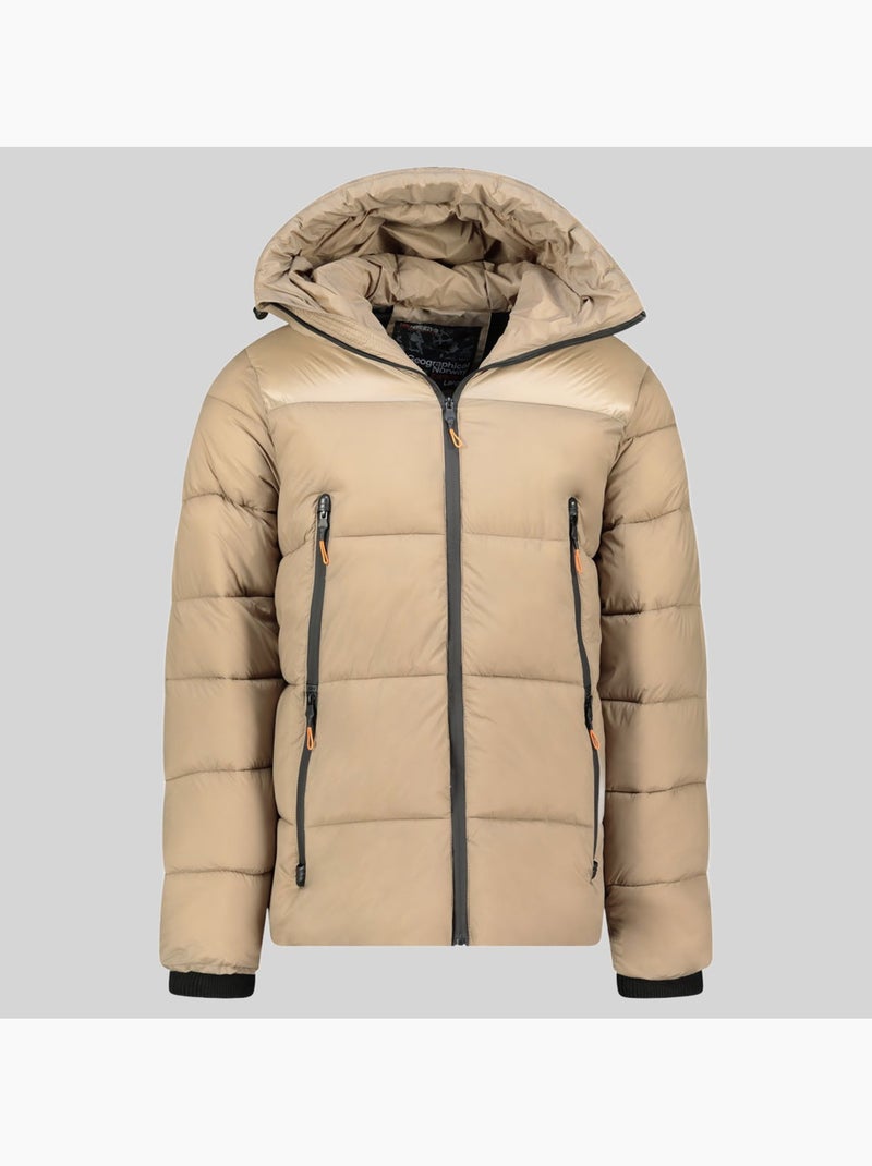 Blusão com capuz bayou – geographical norway Bege - Kiabi