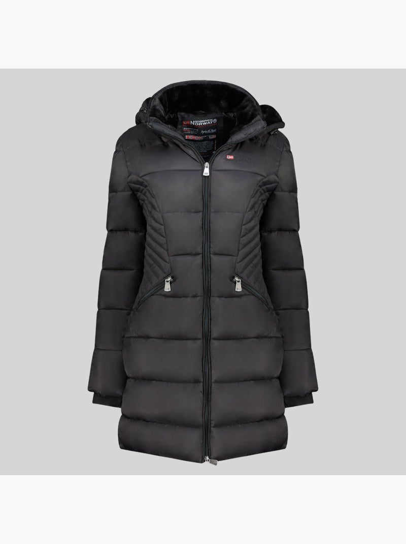 Blusão com capuz bee – geographical norway Preto - Kiabi