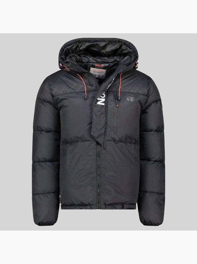 Blusão com capuz betincelle – geographical norway Preto - Kiabi