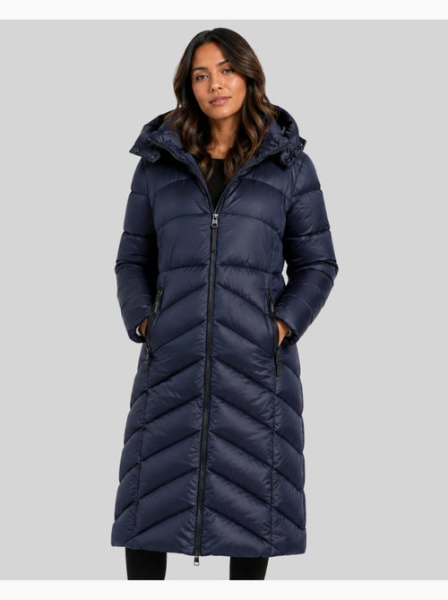 Blusão com capuz blanche long – geographical norway - Kiabi Blusão com capuz blanche long – geographical norway - Kiabi