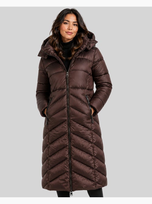 Blusão com capuz blanche long – geographical norway - Kiabi Blusão com capuz blanche long – geographical norway - Kiabi