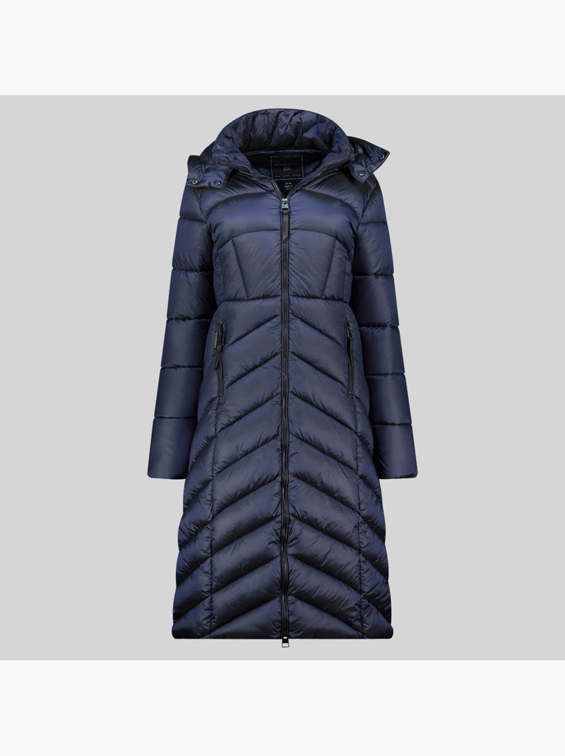 Blusão com capuz blanche long – geographical norway Cinza claro - Kiabi