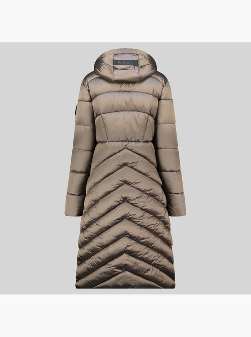 Blusão com capuz blanche long – geographical norway - Kiabi Blusão com capuz blanche long – geographical norway - Kiabi