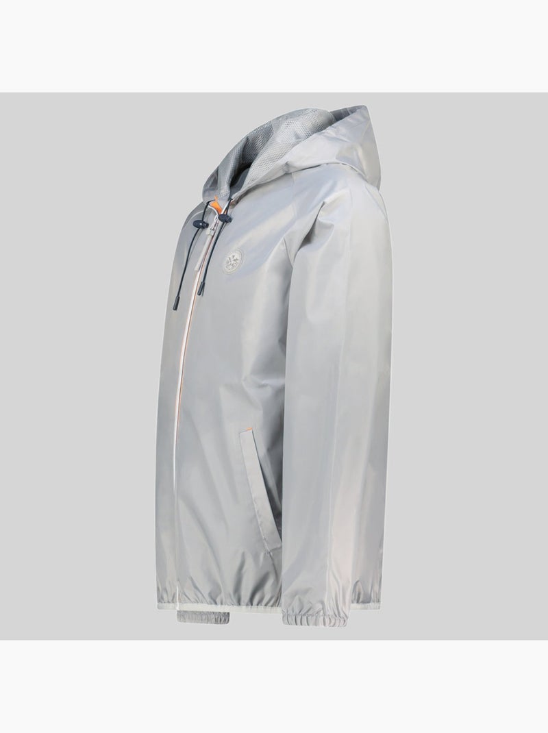 Blusão com capuz boatglobe – geographical norway Cinza claro - Kiabi