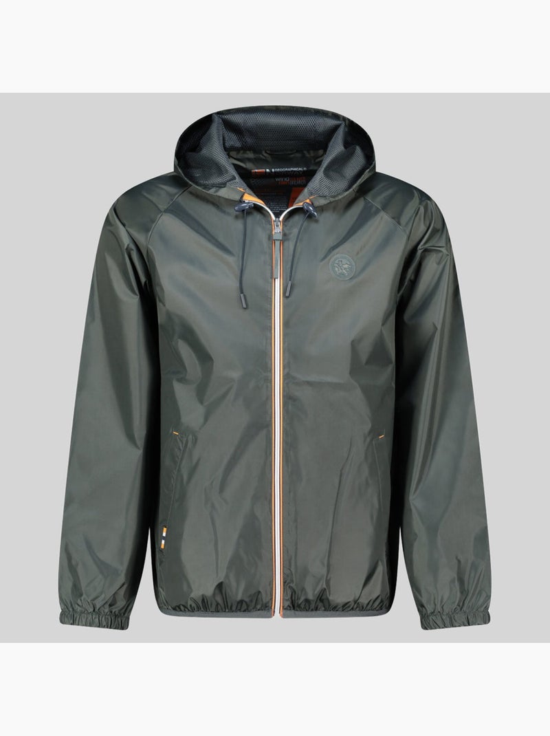 Blusão com capuz boatglobe – geographical norway Cinza escuro - Kiabi
