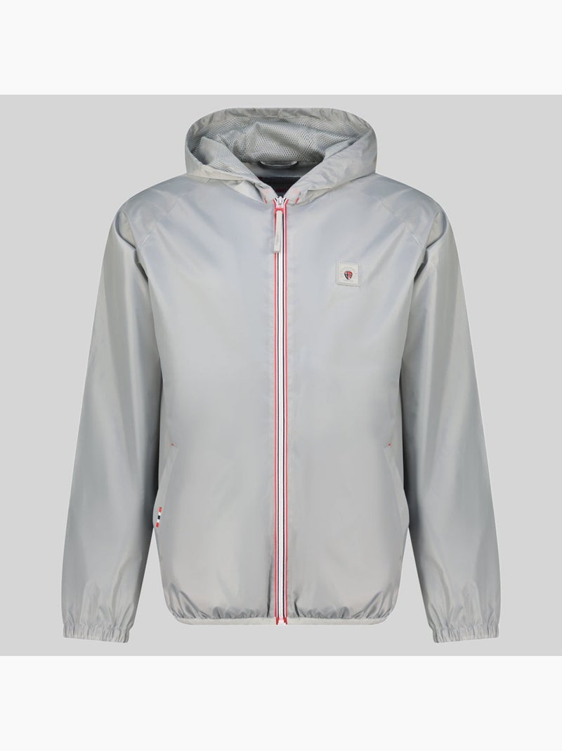 Blusão com capuz boatom – geographical norway Cinza claro - Kiabi