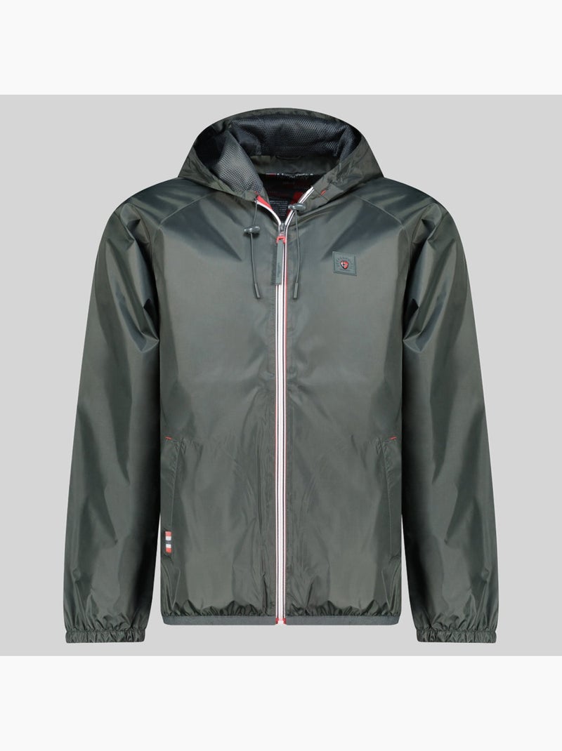 Blusão com capuz boatom – geographical norway Cinza escuro - Kiabi