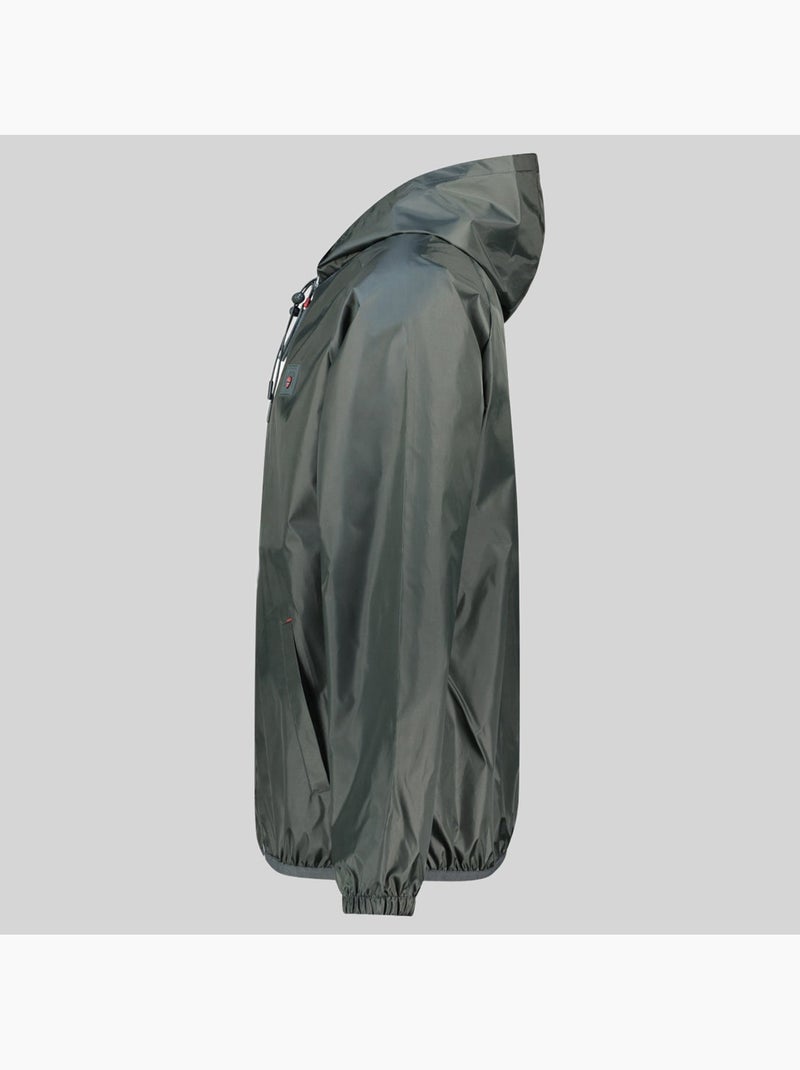 Blusão com capuz boatom – geographical norway Cinza escuro - Kiabi