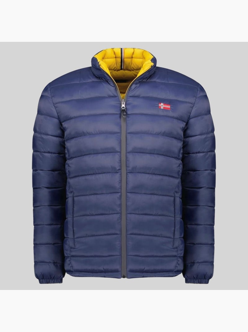 Blusão com capuz california revers – geographical norway Azul-marinho - Kiabi
