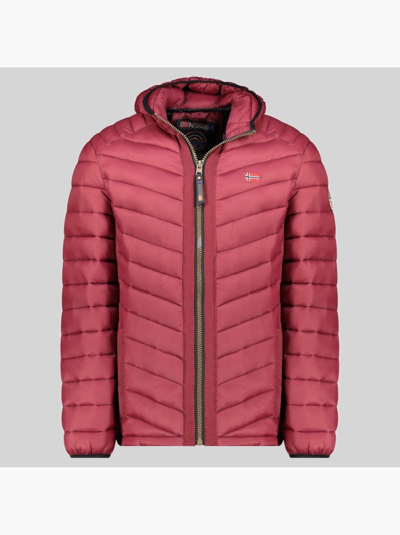 Blusão com capuz carliti hood – geographical norway Bordô - Kiabi