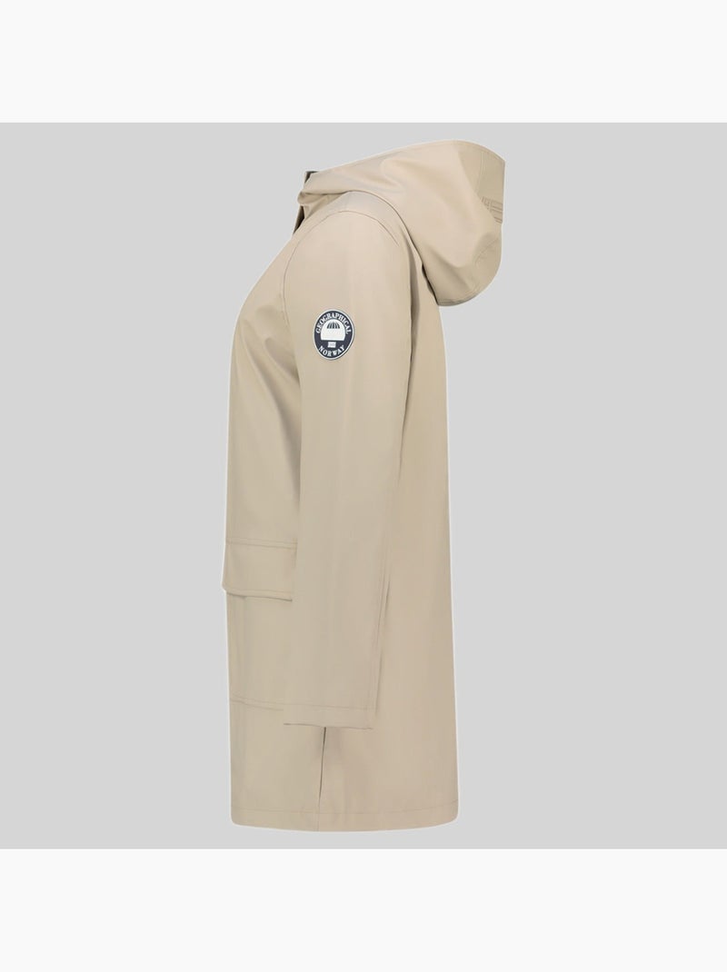 Blusão com capuz curieuse – geographical norway Bege - Kiabi