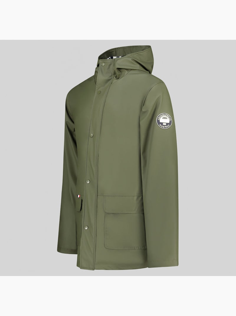 Blusão com capuz curieuse – geographical norway Cáqui - Kiabi