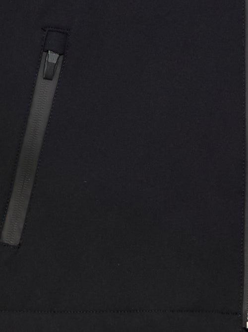 Blusão com capuz forrado em microfleece - Kiabi