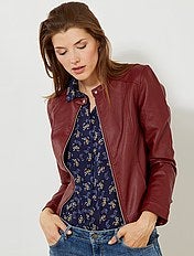 Blusão com fecho sintético