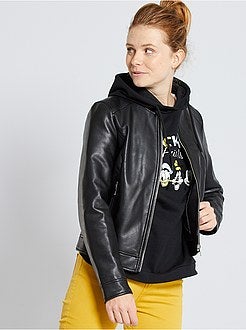 Blusão com fecho sintético - Kiabi