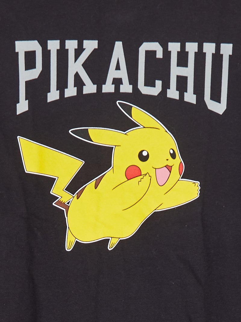 Blusão com molas de pressão 'Pikachu' 'Pokémon' CINZA - Kiabi